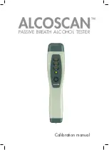 Предварительный просмотр 1 страницы Alcohol Countermeasure Systems ALCOSCAN Calibration Manual