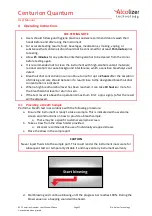 Preview for 12 page of Alcolizer Centurion Quantum User Manual