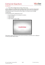 Preview for 14 page of Alcolizer Centurion Quantum User Manual