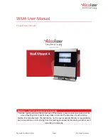 Preview for 1 page of Alcolizer WM4 User Manual