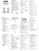 ALcom ADT1047 User Manual preview