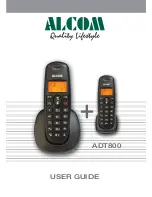 Preview for 1 page of ALcom ADT800 User Manual