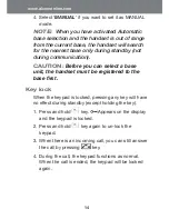 Preview for 14 page of ALcom ADT800 User Manual