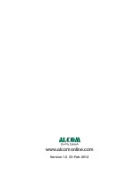 Preview for 28 page of ALcom ADT800 User Manual