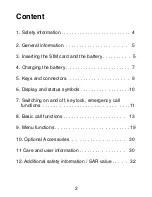 Preview for 2 page of ALcom Auro Comfort E1000 User Manual