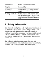 Preview for 4 page of ALcom Auro Comfort E1000 User Manual