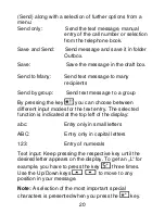 Preview for 20 page of ALcom Auro Comfort E1000 User Manual