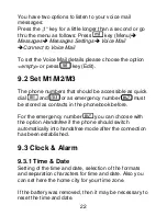 Preview for 22 page of ALcom Auro Comfort E1000 User Manual