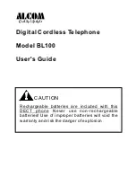 ALcom BL100 User Manual preview