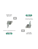 ALcom CL-3121 IDM User Manual предпросмотр