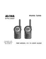 ALcom FX-79 User Manual предпросмотр