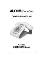 Предварительный просмотр 1 страницы ALcom Premium AT6206 User Manual