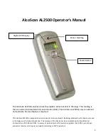 Preview for 3 page of AlcoMate Alcoscan AL2500 Operator'S Manual