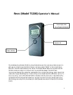 Preview for 3 page of AlcoMate Revo TS200 Operator'S Manual