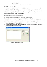 Предварительный просмотр 16 страницы ALCON ALink-5801a User Manual