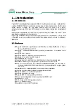 Preview for 7 page of Alcor Micro AU6475 Technical Reference Manual