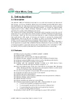 Preview for 7 page of Alcor AU6981 Series Technical Reference Manual