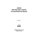 Предварительный просмотр 1 страницы Alcor AU9381 Technical Reference Manual