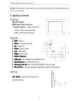 Предварительный просмотр 4 страницы Alcor STYLE XP809AD User Manual