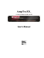 Предварительный просмотр 1 страницы Alcorn Mcbride AmpTraXX User Manual