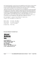 Preview for 2 page of Alcorn Mcbride Information Station Reference Manual