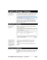 Предварительный просмотр 9 страницы Alcorn Mcbride Light Cue Pro Hardware And Software Reference Manual