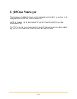 Preview for 21 page of Alcorn Mcbride LightCue User Manual