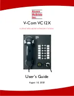 Alcorn Mcbride V-Com VC12X User Manual preview