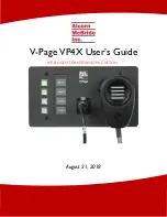 Alcorn Mcbride V-Page VP4X User Manual предпросмотр