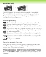 Preview for 4 page of AlcoSense ZENITH+ User Manual