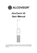 Предварительный просмотр 1 страницы Alcovisor AlcoTorch V6 User Manual