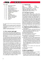 Preview for 4 page of Alde Comfort 2928 Instructions For Use Manual