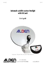 ALDEN OneLight 65 SSC User Manual preview