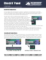 Preview for 3 page of Alderon Industries Check It Series Operation, Maintenance And Installation Manual