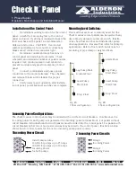 Preview for 4 page of Alderon Industries Check It Series Operation, Maintenance And Installation Manual