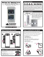 Preview for 1 page of Alderon Industries Mini Power Post MPMS-0001 Manual