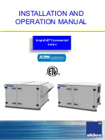 aldes InspirAIR Commercial Series Installation And Operation Manual preview