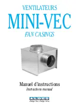 Предварительный просмотр 1 страницы aldes MINI-VEC Instruction Manual