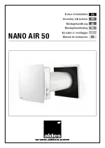 Preview for 1 page of aldes NANO AIR 50 Assembly Instructions Manual