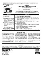 Preview for 4 page of aldes SPV200 Installation, Operation And Maintenance