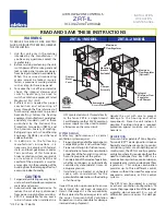 aldes ZRT-IL Installation Operation & Maintenance preview