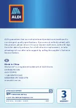 Preview for 28 page of ALDI 10997 User Manual