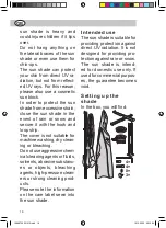 Предварительный просмотр 14 страницы ALDI 4832109900HD Assembly Instructions And User'S Manual