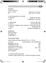 Preview for 19 page of ALDI 4832109900HD Assembly Instructions And User'S Manual