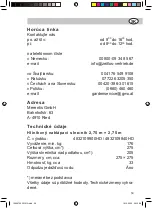 Предварительный просмотр 57 страницы ALDI 4832109900HD Assembly Instructions And User'S Manual