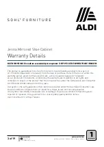 Предварительный просмотр 3 страницы ALDI 700314 Assembly Instructions Manual