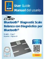 ALDI Bluetooth Diagnostic Scale User Manual предпросмотр