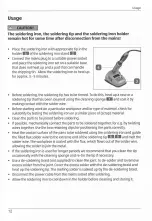 Preview for 12 page of ALDI FERREX HS-060E-30 User Manual