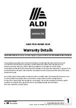 Предварительный просмотр 12 страницы ALDI GARDENLINE 61621 User Manual