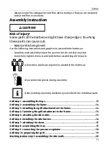 Предварительный просмотр 11 страницы ALDI Gardenline 710676 Assembly Instructions Manual